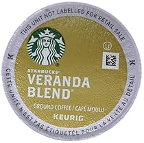 Starbucks Veranda Blend Blonde, K-Cup for Keurig Brewers,  24 Count