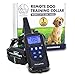 Shock Training Collar For Dogs - Rechargeable With Remote - Waterproof Dog Bark Collar - Safe & Humane - Vibration, LED Light & Beep