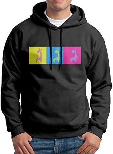 Corelosa Cute &amp; colorful Cartoon Girafffes Women's Hooded Sweatshirt