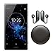 Sony Xperia XZ2 Premium Unlocked Smartphone Bundled with Xperia Ear Duo True Wireless Headset