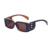 BCUYCF Square Sports Sunglasses with Small Frame, UV and Glare Protection - Perfect for Parties, Photos, Running, and Driving