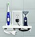Wall Outlet Organizer Stores, Organizes, And Charges Your Phone, Electric Toothbrush, and Shavers