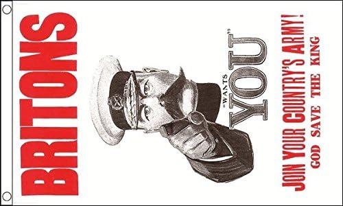 Lord Kitchener Needs You Flag 5ft x 3ft