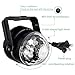 Party Lights Disco Ball, 5W RGBWP LED Magic Crystal Rotating 7 Colors Mini Strobe Light DJ Lighting Sound Activated Stage Lights for Christmas Home Party Supplies