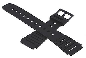 Genuine Casio Replacement Watch Strap 71604130 for Casio Watch CA-53W-1SW + Other models
