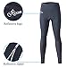 Womens Cycling Pants Long Bicycle Bike Shorts with 4D Gel Padded - Breathable Cycling Tights Capris with Drawstring Cord for Biking Riding Biker Pants Legging Clothes