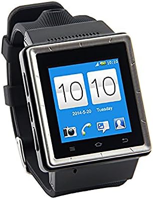 ZGPAX S6 1.54" MTK6577 Dual Core Android 4.0 Smart Watch Phone Bluetooth 2MP 3G WCDMA GPS WIFI (Black)