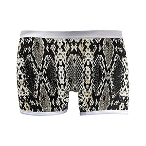 51LPkX291%2BL. SS300 PUXUQU - Calzoncillos para mujer, diseño de piel de serpiente animal, calzoncillos, ropa interior para mujer, niña… 51LPkX291%2BL. SS300