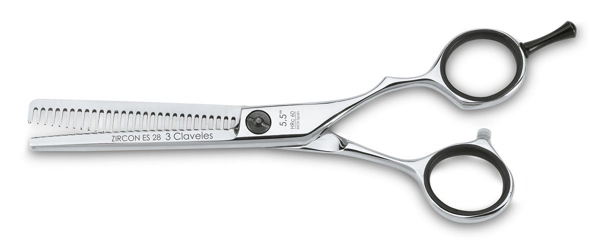 3 Claveles 12789 Hairdressing Scissors 5.5 Inches Cranberry