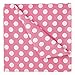 Kute Kids Super Soft Sheet Set - Polka Dot Brushed Microfiber for Extra Comfort (Pink, Full)