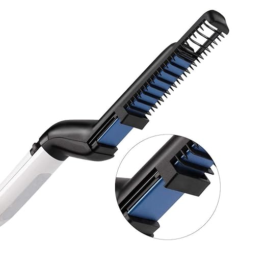 Multifunktionale männer Schnelle Elektrische Bart Glätteisen Kamm Haarglättung Shaping Kamm Schnelle Haar Bart Styler für Män