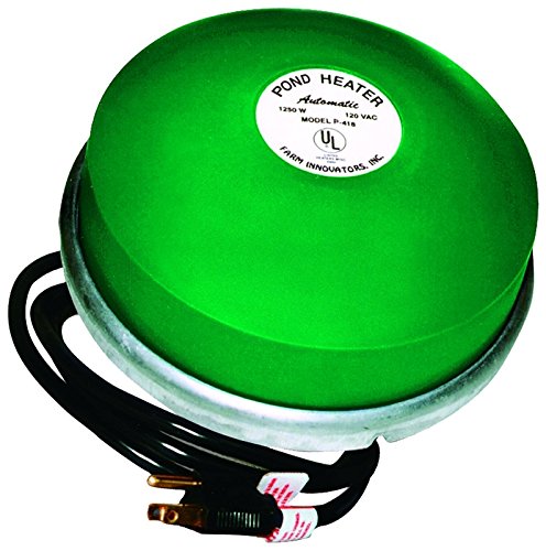 Farm Innovators Model P-418 Premium Cast Aluminum Floating Pond De-Icer, 1,250-Watt