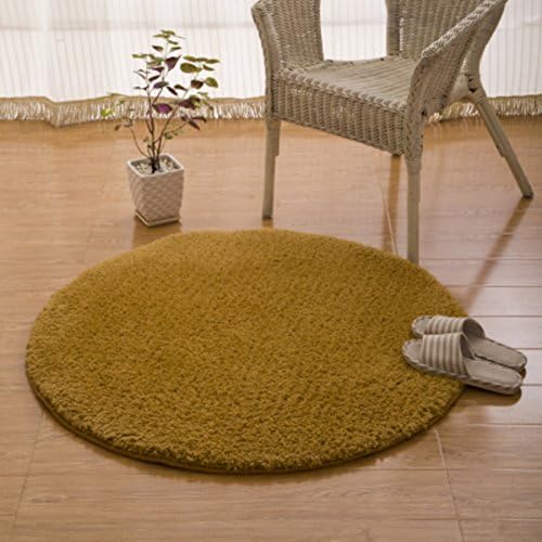 Thickened round rug/ computer chairs carpets/Round basket Wicker Chair carpet-F diameter120cm(47inch)