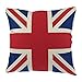 British Vintage Style Union Jack Flag Throw Pillow Case, Pillowcase