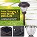 SUNWIND Solar Pathway Lights Outdoor Waterproof Glass Landscape Lights 6-Pack Warm White LED for Garden,Path,Patio Yard,Walkway and Driveway (Bronze Metal)
