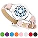 Aromatherapy Essential Oil Diffuser Bracelet Jewelry for Women (Pink) with 8 Colors Refill Pads, Christmas Day,Anniversary,Retirement,Birthday Gifts for Women,Mom, Girlfriend (Sunflower)