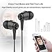 In-Ear Wired Headphones, Vomercy Wired Earbuds Earphones with Microphone for All 3.5mm