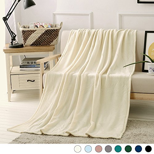 Luxury flannel velvet plush throw blanket – 50" …