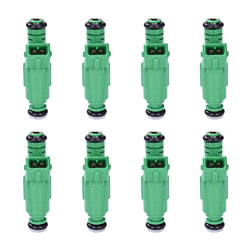 Catinbow 0280155968 8PCS Engine Fuel Injector Set for Ford F150 Mustang Chevy Chrsler BMW