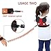 Accmor 3 in 1 Toddler Harness Leash, Cute Child Harness + Baby Anti Lost Tether Strap + Wrist Link, Kid Walking Belt for 1-5 Years Boys and Girls to Zoo or Mall