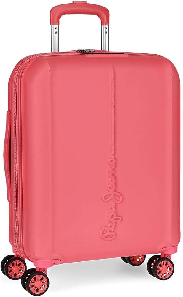 Pepe Jeans Glasgow Orange Cabin Suitcase 40 x 55 x 20 cm Rigid ABS TSA