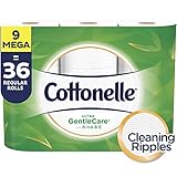 Cottonelle Ultra GentleCare Toilet Paper, Sensitive Bath Tissue, 340 Count
