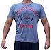 Gold's Gym G150 T Shirt V-Neck Old Joe Logo