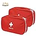 FF Health Portable Empty First Aid Kit | Emergency Survival Outdoor Treatment Home Rescue Medical Bag – Great Outdoor/Home / Office/Travel / Camping/Sport / Backpacking/Hiking / Cycling/Gym (Two)thumb 1
