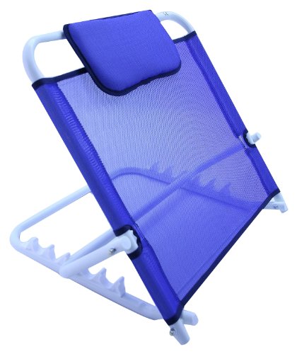 Z-TecBed Backrest with Head Cushion 59 cm Height x 63 cm Width Blue