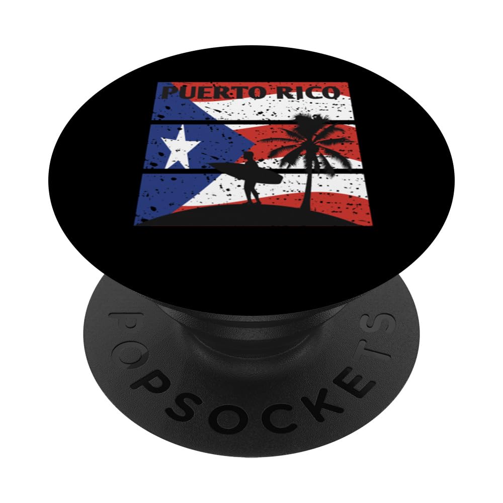 Puerto Rico Shirt For Women Bandera De Puerto Rico Souvenirs PopSockets Swappable PopGrip