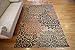 Feraghan/New City Brand New Contemporary Modern Floral Flowers Area Rug, 2' x 3', Brown/Beige