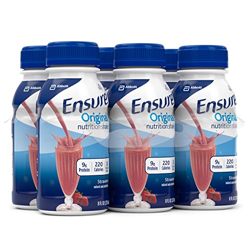 Ensure Nutrition Drink, Strawberry, 6 - 8 fl oz (237 ml) bottles [1.5 qt (1.42 l)]