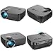 V2 LED LCD (WVGA) Mini Video Projector - International Version (No Warranty) - DIY Series - Black (FP8048V2-IV5)