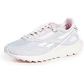 Reebok Women's Classic Legacy Sneakers, Pugry3/Chalk/Frober, Grey, 10.5 Medium US