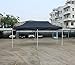 AMERICAN PHOENIX Canopy Tent 10x20 Easy Pop Up Instant Portable Event Commercial Fair Shelter Wedding Party Tent (Black, 10x20)