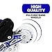 Kids Adjustable Inline Roller Blade Skates Scale Sports Blue Small Sizes Safe Durable Outdoor Featuring Illuminating Front Wheels 905