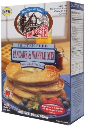 Hodgson Mills Pancake and Waffle Mix, 16 Ounce -- 8 per case.