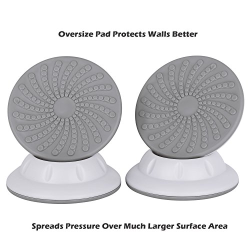 4 Pcs/Set Wall Guard for Pressure Gates, Wall Protector for Walk Thru Gates, Protect Door, Stair, Wall Surface, Babies & Pets Safety. (White)