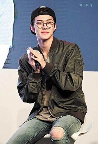O-66153 Sehun - Exo Korean Boy Band Group - Music Wall Decoration Poster#21 Size 24"x35"inch. Rare New - Image Print Photo