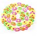 Lip Whistles Amy&Benton 48PCS Plastic Lip Whistle Toy Party Favors for Kids (Assorted Colors, 2.5 in)