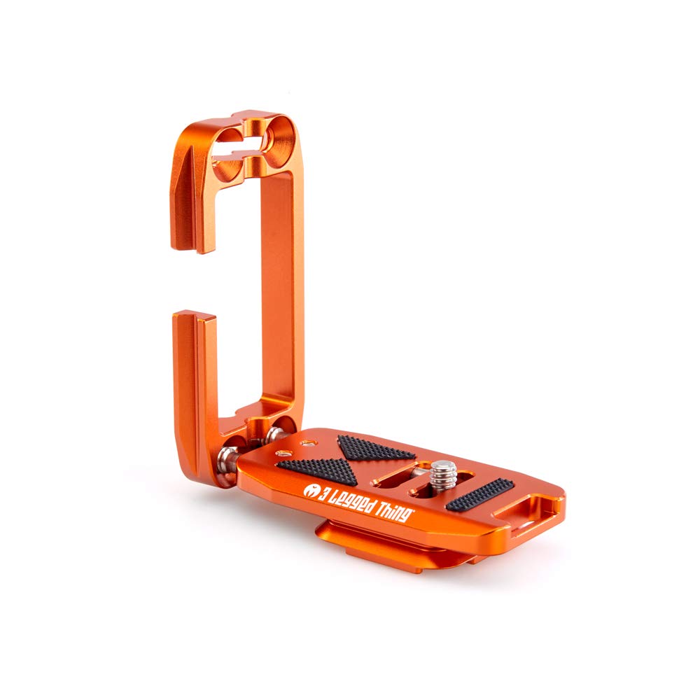 3 Legged Thing Ellie PD Short Universal Camera L-Bracket - PD V3 Capture Compatible L-Bracket for Use with Multiple Camera Makes and Models with Shorter Base - Copper (ELLIE-PD-S-CEXD)