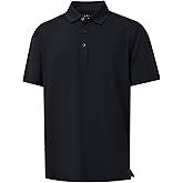 M MAELREG Golf Shirts for Men Dry Fit Performance Chest Print Color Block Moisture Wicking Casual Short Sleeve Polo Shirts