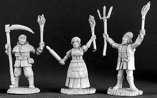 Townsfolk VIII : Angry Mob (3) (OOP)