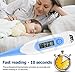 Adoric Thermometer for Fever, Digital Thermometer, Accurate and Fast Baby Thermometer with Fever Indicator Suitable for Adults and Kids