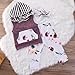 Infant Baby Kids Girl Flower T-Shirt Hoodie Top+Pant 2pcs Outfits Set (18-24 Months, Green)