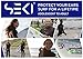 Waterproof Super Soft Silicone Ear Plugs for Surf, Surfing, Swimming by Seki - Block Out Water, Allow Hearing, with Corded Earplugs for Surfer, Swimmer, Adults, Diving Hearing Protection