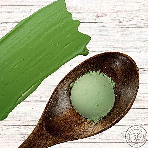 Bare Essentials Living Green Kaolin Clay Powder 12 oz, Natural Clay Face Masks Skincare, Clay
