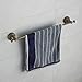 Beelee bathroom carved hand towel bar copper Antique Brass 24 inch single rack wall mounted