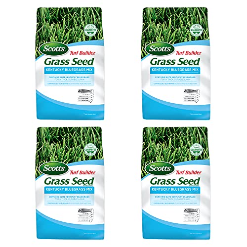 Scotts Turf Builder Grass Seed Kentucky Bluegrass Mix, 7 lbs. (4Pack