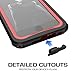 Ghostek Nautical Series Rugged Waterproof Case - Red - iPhone 7/8 - GHOCAS830